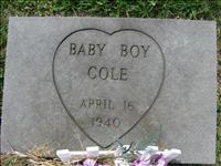 Cole, Baby Boy